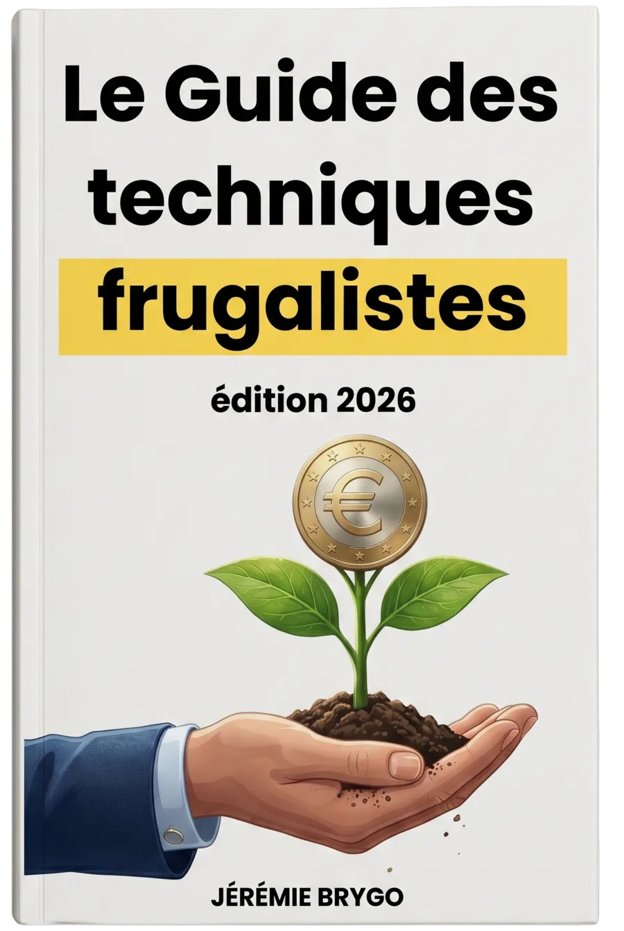 Couverture du Guide des Techniques Frugalistes, édition 2026, par Jérémie Brygo