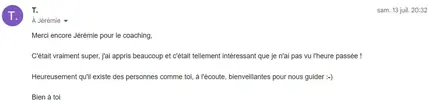 témoignage client Thierry