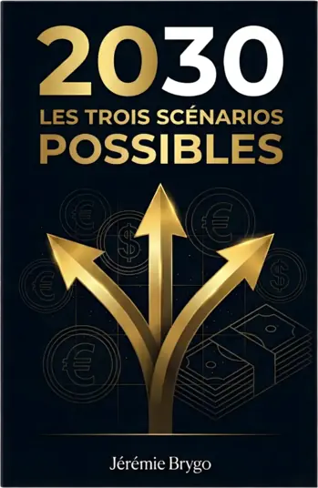 Couverture du livre 2030 : les trois scénarios possibles, Jérémie Brygo