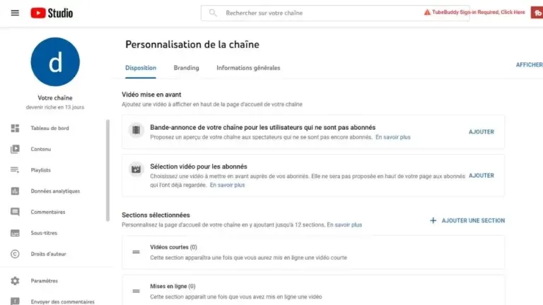 Gagner de l'argent sur YouTube en configurant correctement sa chaîne