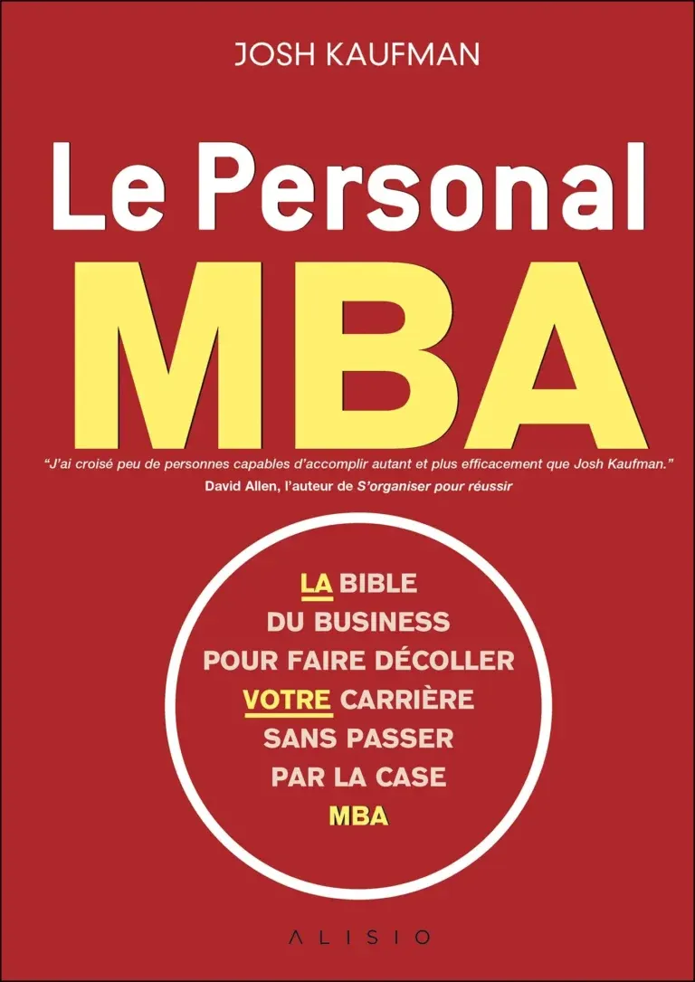 Couverture du livre Le Personal MBA de Josh Kaufman