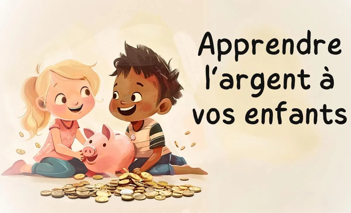 Enfant payant lui-même au marché pour apprendre la valeur de l'argent