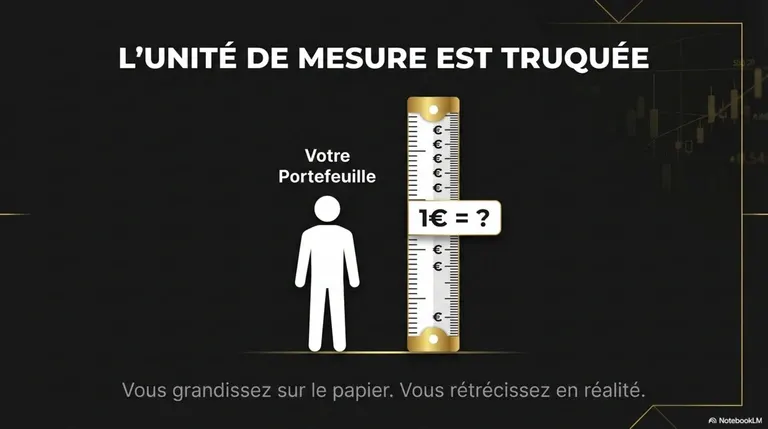 Dévaluation euro : unité de mesure truquée pour évaluer votre patrimoine
