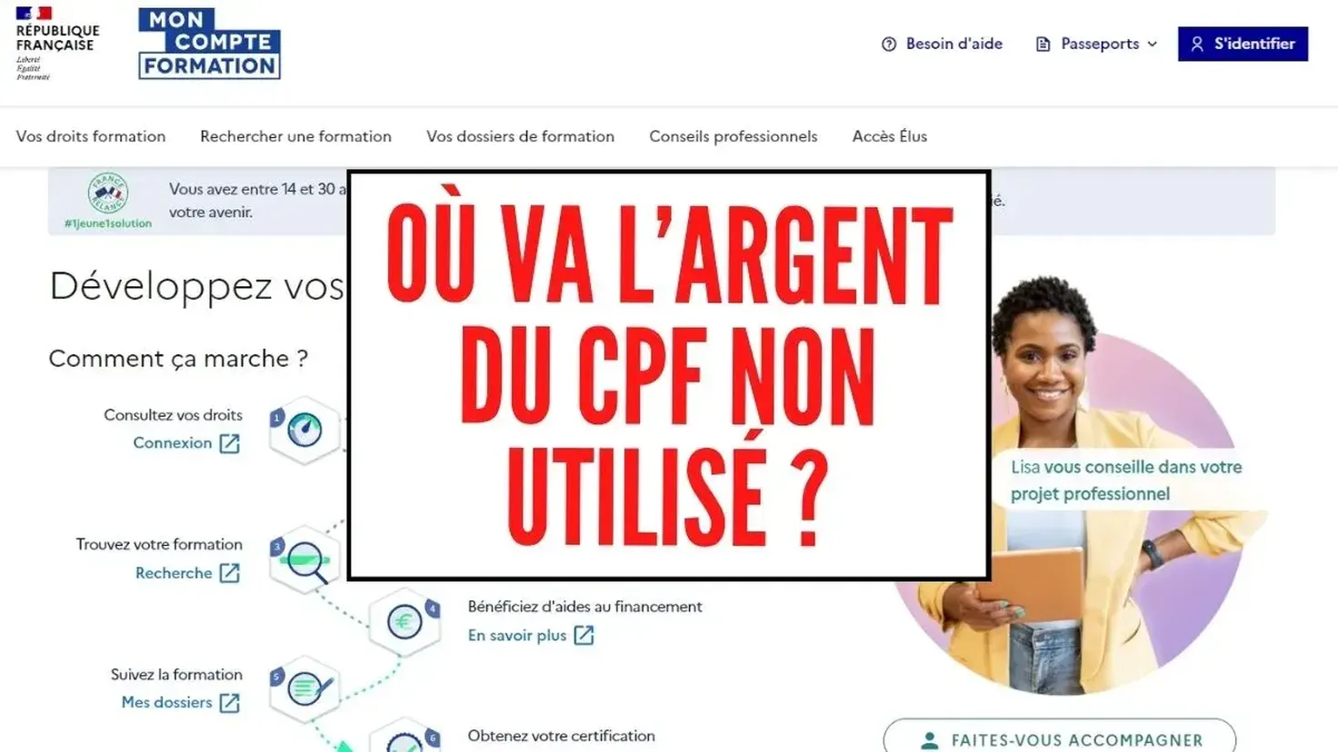 Où va l’argent CPF non utilisé