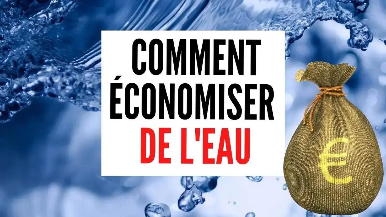 Économiser l'eau à la maison : gestes simples pour réduire sa consommation et sa facture