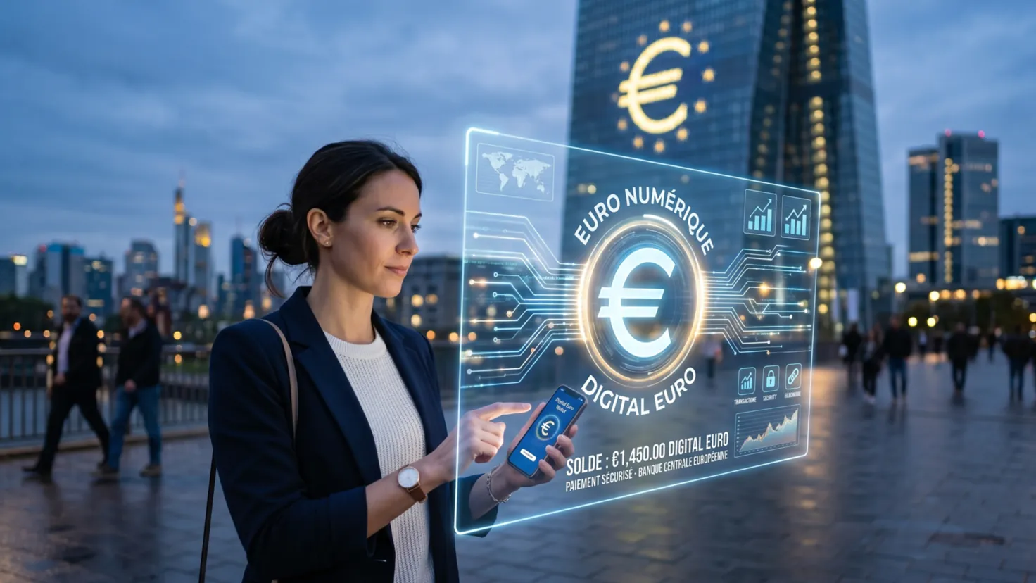 Euro numérique date de lancement : le calendrier BCE 2026-2029 après le vote du Parlement européen