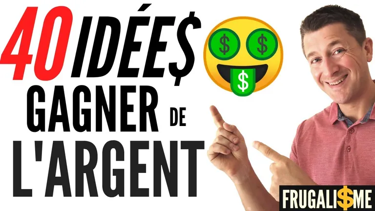 Vidéo YouTube : 40 idées pour gagner de l'argent