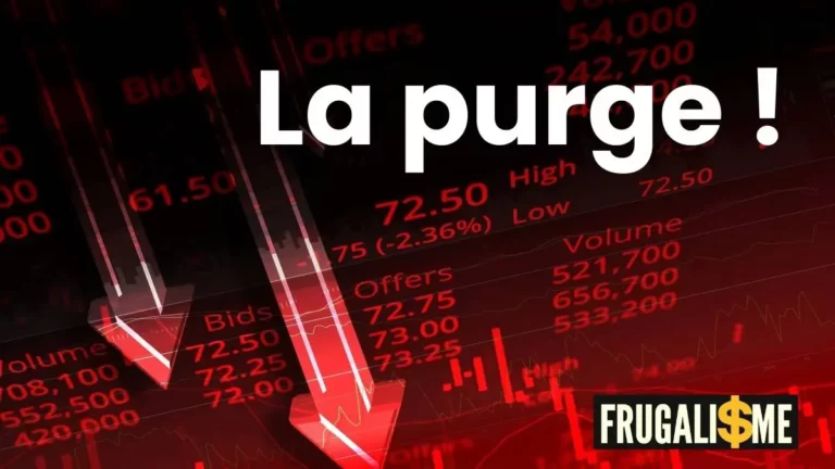 pourquoi la bourse chute