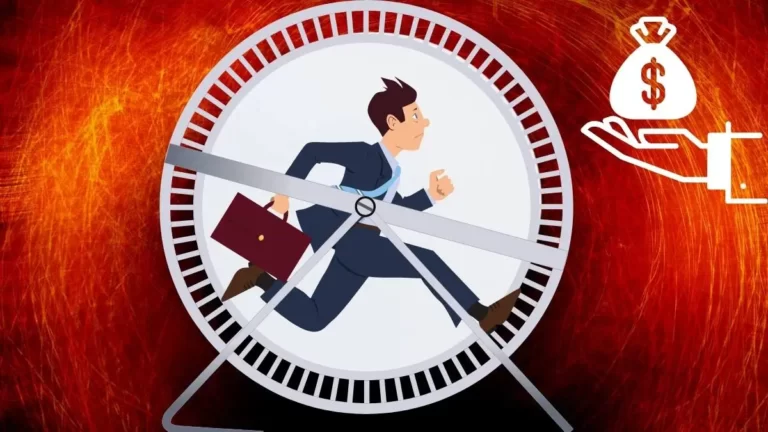 être enfermé dans la Rat Race frugalisme