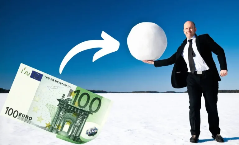 Investir 100 euros par mois effet boule de neige 1, Investir euros mois suivez