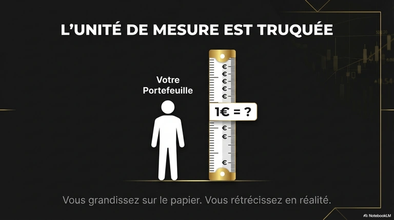Dévaluation euro : unité de mesure truquée pour évaluer votre patrimoine